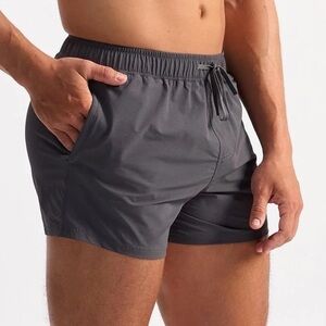 Size Large Teamm8 Bolt Short 3” inch inseam gray color fitness gym